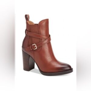 Coach Jackson Leather Ankle Boots